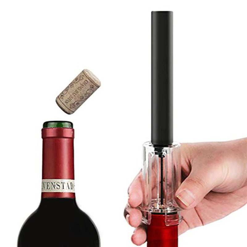 Coffret 1 tire-bouchon + 1 pompe pour préserver le vin + 1 verseur